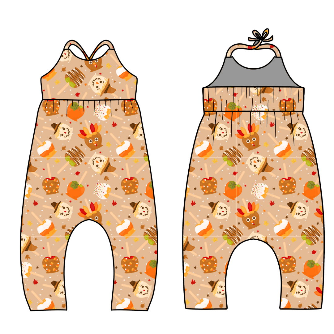 Harvest Candy - Brielle Halter Jumpsuit Knit - PRE ORDER