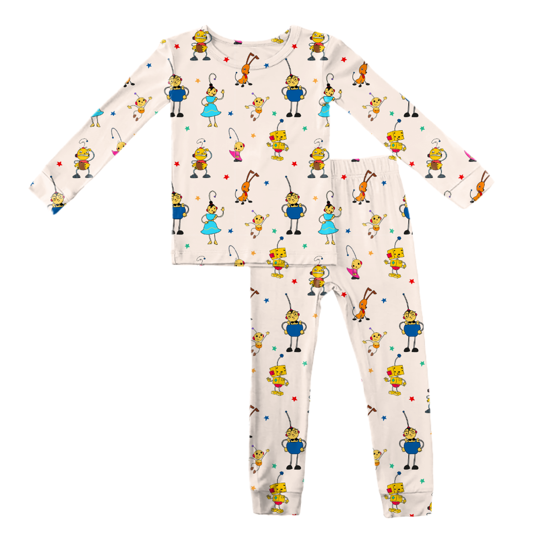 Playtime Pals Slumber Bamboo Long Sleeve Pants Set - PRE ORDER