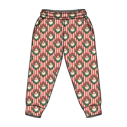 Candy Cane Lane Tyler Joggers - Knit - Pre Order - Christmas Special