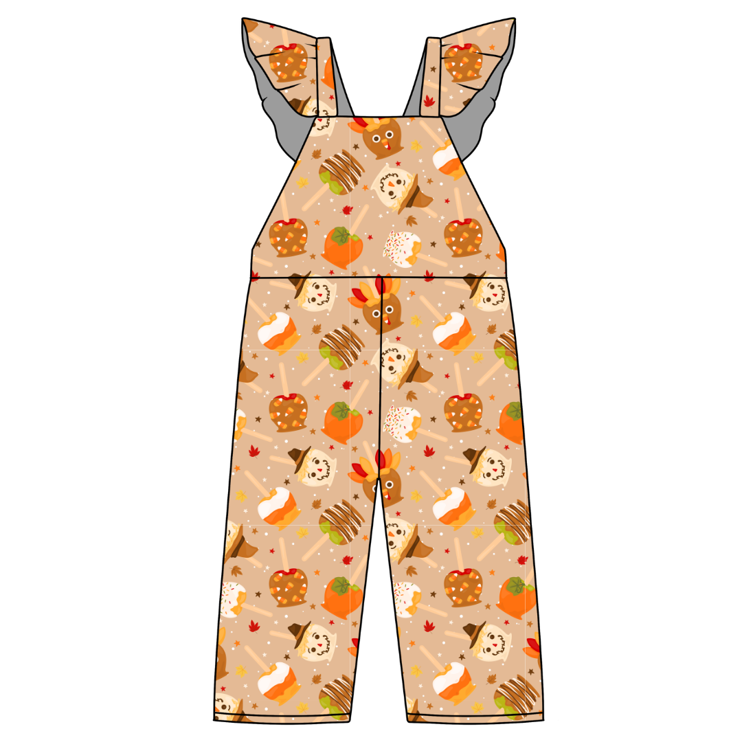 Harvest Candy - Daisy Girl's Flutter Jumpsuit Knit - PRE ORDER