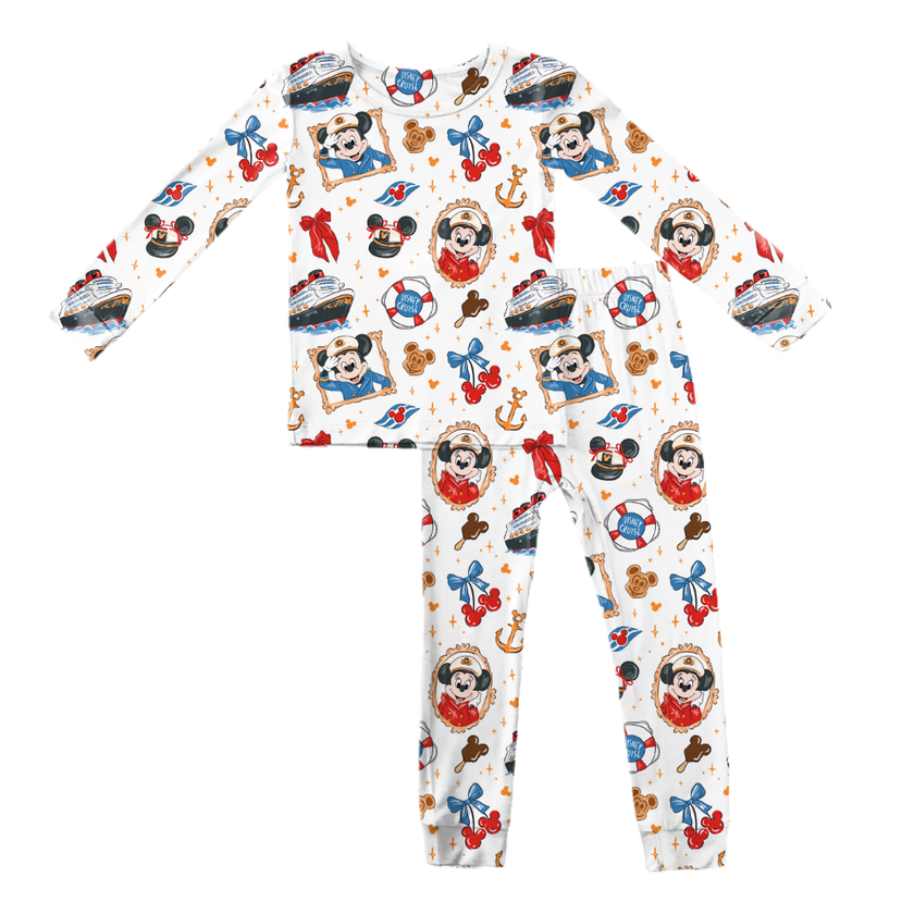 Crusin' Slumber Bamboo Long Sleeve Pants Set - PRE ORDER