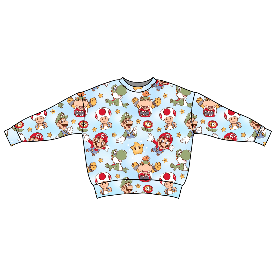Dino Might Zayn Oversized Pullover - PRE ORDER