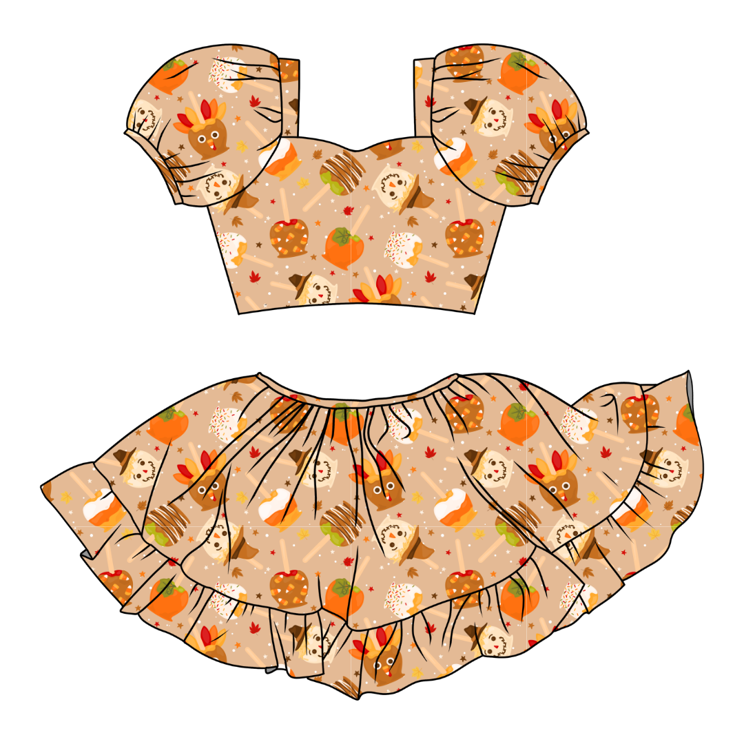 Harvest Candy - Starlet Skirt Set Knit - PRE ORDER
