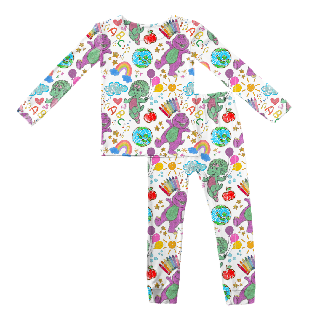 Learning is Magic Slumber Bamboo Long Sleeve Pants Set - PRE ORDER