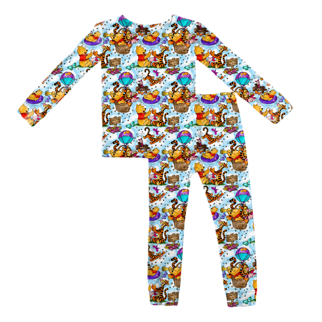 Sweet as Honey Slumber Bamboo Long Sleeve Pants Set - PRE ORDER