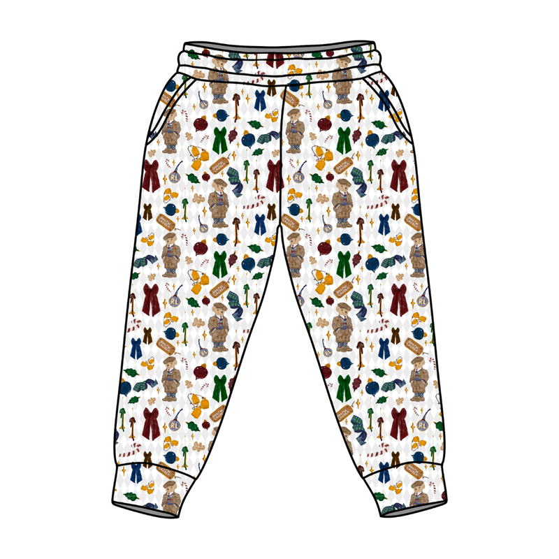 Holly & Plaid Tyler Joggers - Knit - Pre Order - Christmas Special