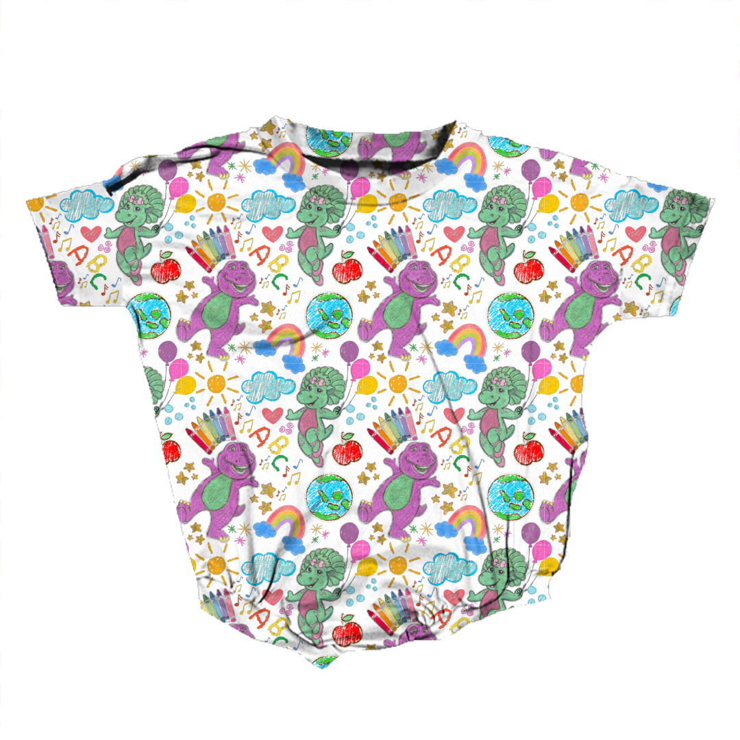 Learning is Magic Opal Short Sleeve Bubble Bamboo - PRE ORDER