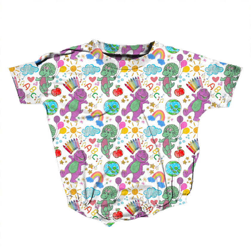 Learning is Magic Opal Short Sleeve Bubble Bamboo - PRE ORDER