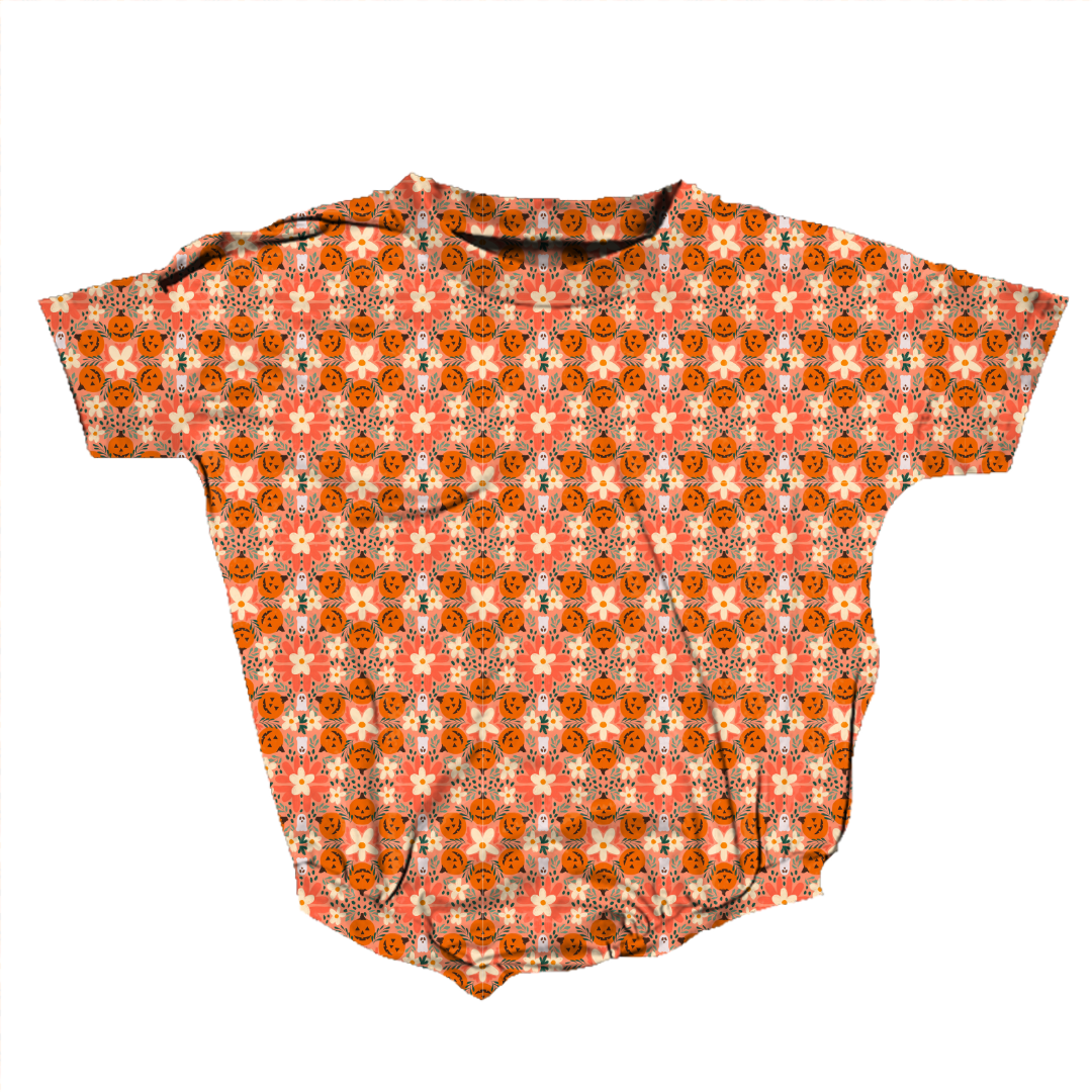 Boho Boo Patch Opal Short Sleeve Bubble Bamboo - PRE ORDER