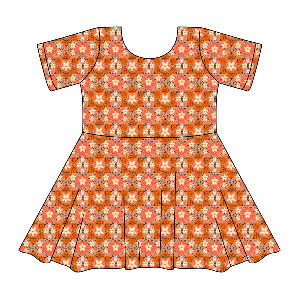 Boho Boo Patch - SIERRA - KNIT TWIRL DRESS - PRE ORDER