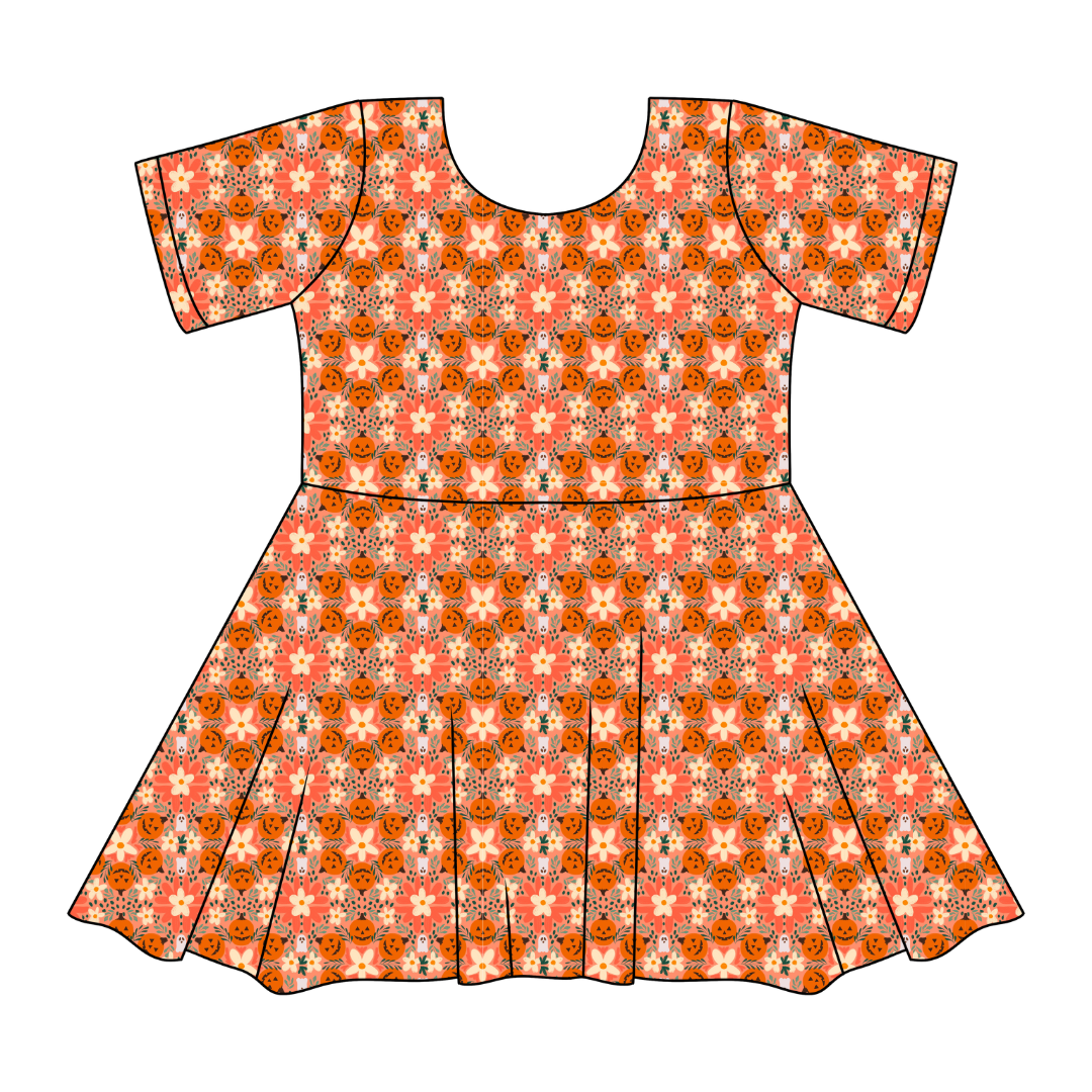 Boho Boo Patch - SIERRA - KNIT TWIRL DRESS - PRE ORDER