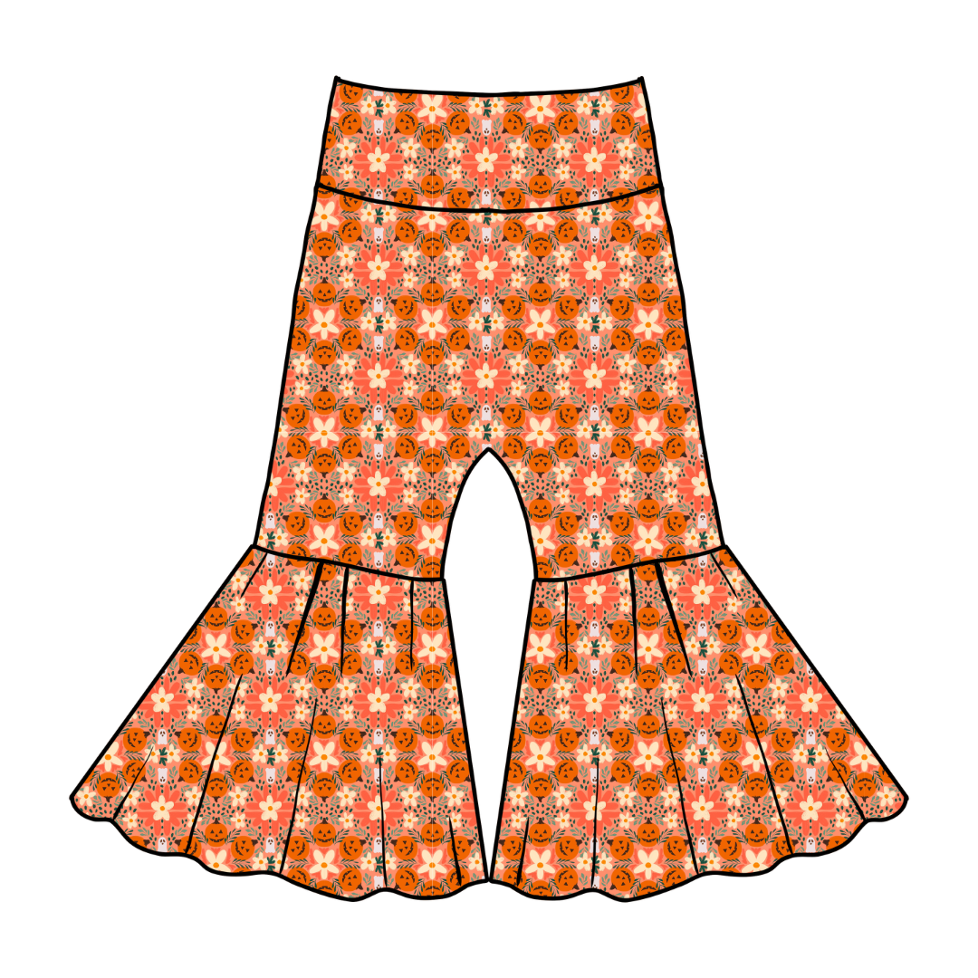 Boho Boo Patch - Mirage Knit Flares - PRE ORDER