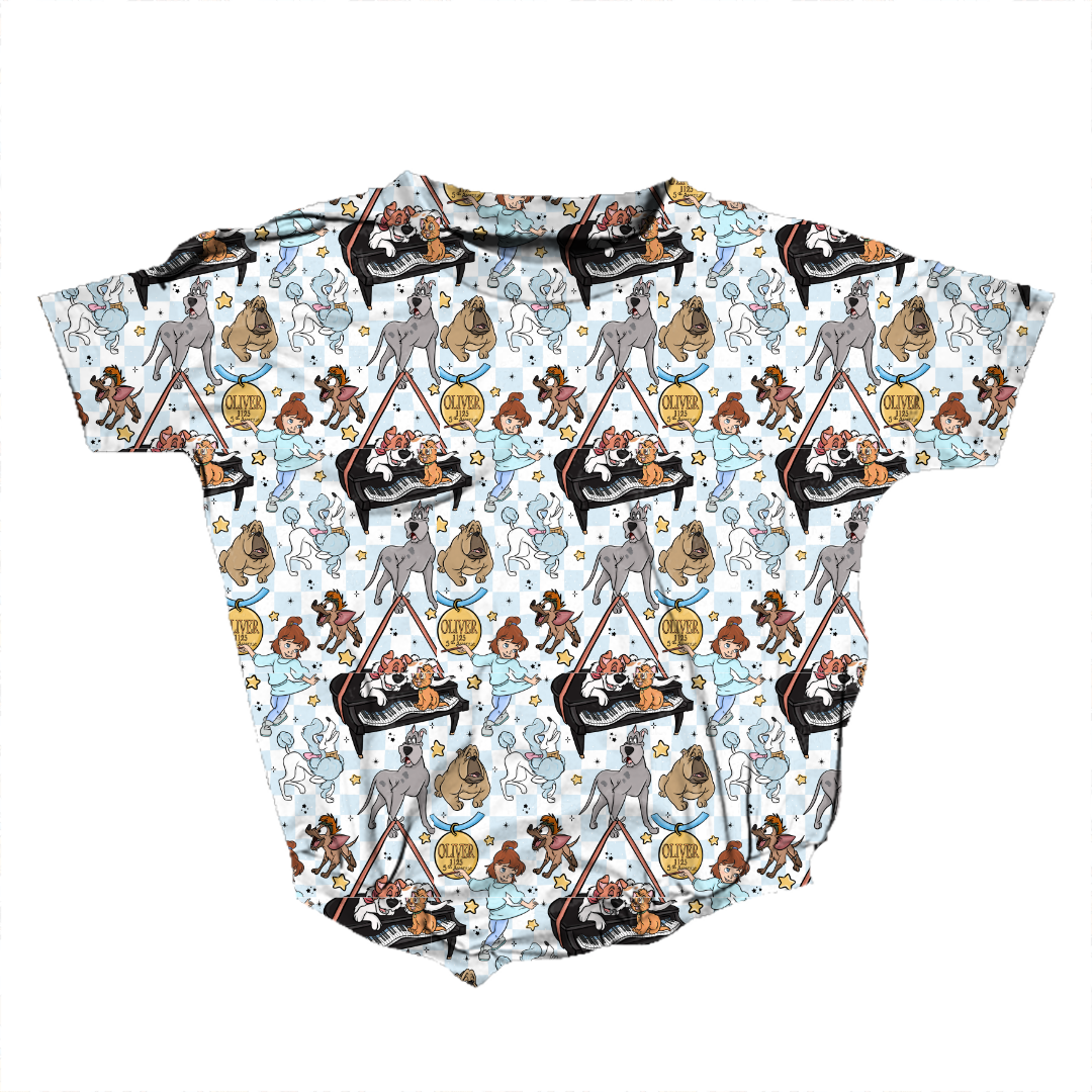 Big City Besties Opal Short Sleeve Bubble Bamboo - PRE ORDER