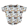 Big City Besties Opal Short Sleeve Bubble Bamboo - PRE ORDER