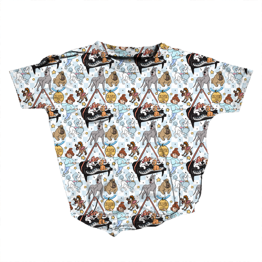 Big City Besties Opal Short Sleeve Bubble Bamboo - PRE ORDER