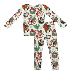 Christmas Sidekicks Slumber Long Sleeve Pajama Pants Set - Bamboo - Pre Order - Christmas Special