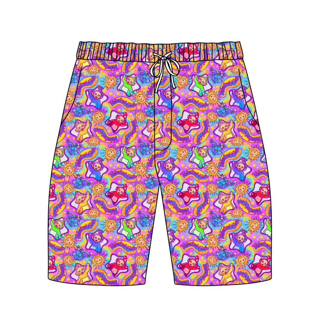 Tubbs Chill Extended Length Adult Pajama Bamboo Shorts - Pre Order