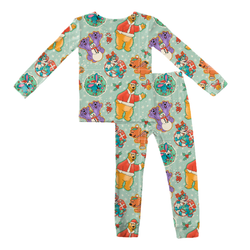 Christmas at the Big House Slumber Long Sleeve Pajama Pants Set - Bamboo - Pre Order - Christmas Special