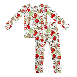 Mistle Toe & Mischief Slumber Long Sleeve Pajama Pants Set - Bamboo - Pre Order - Christmas Special
