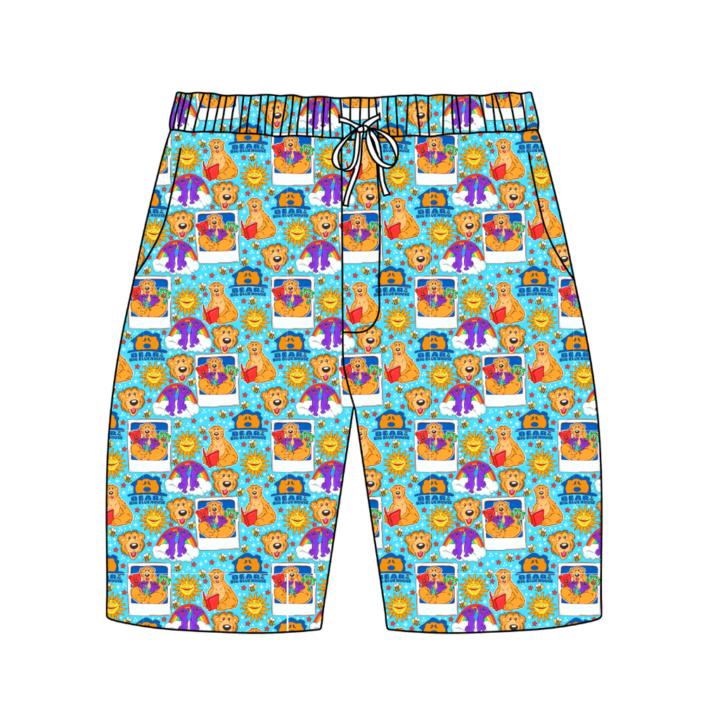 What's the story? Chill Extended Length Adult Pajama Bamboo Shorts - Pre Order
