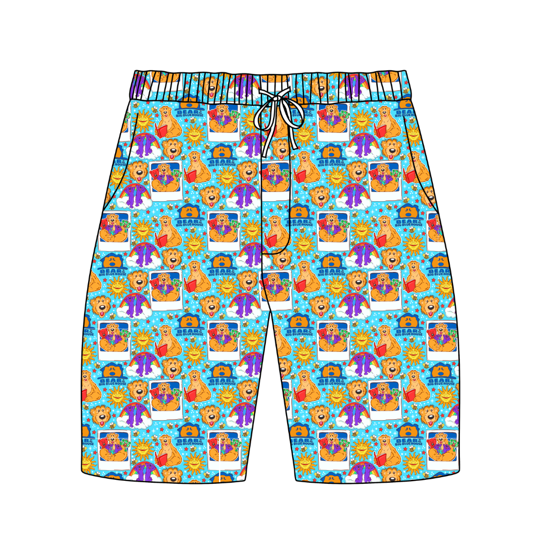 What's the story? Chill Extended Length Adult Pajama Bamboo Shorts - Pre Order