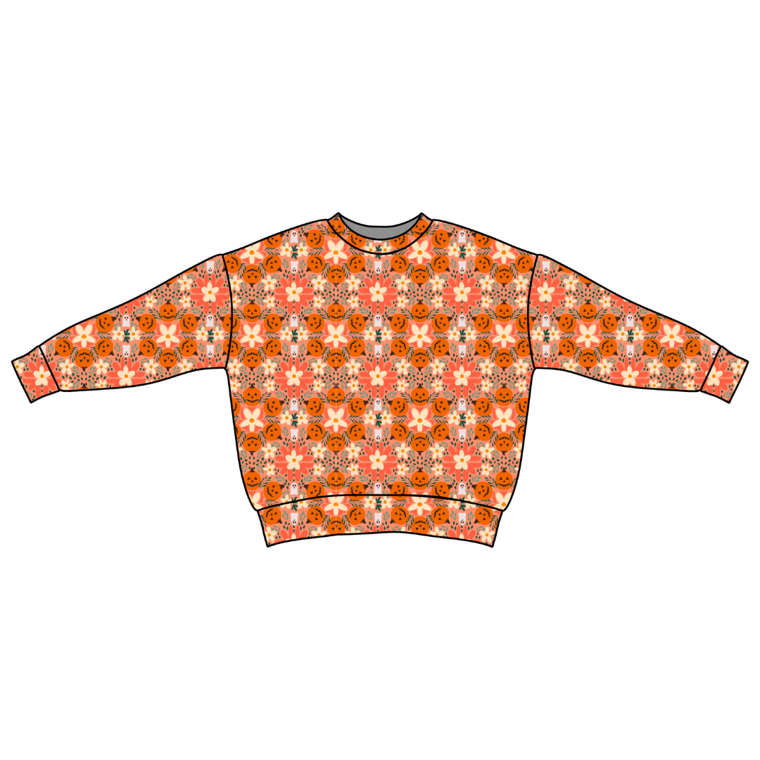 Boho Boo Patch Zayn Oversized Pullover - PRE ORDER