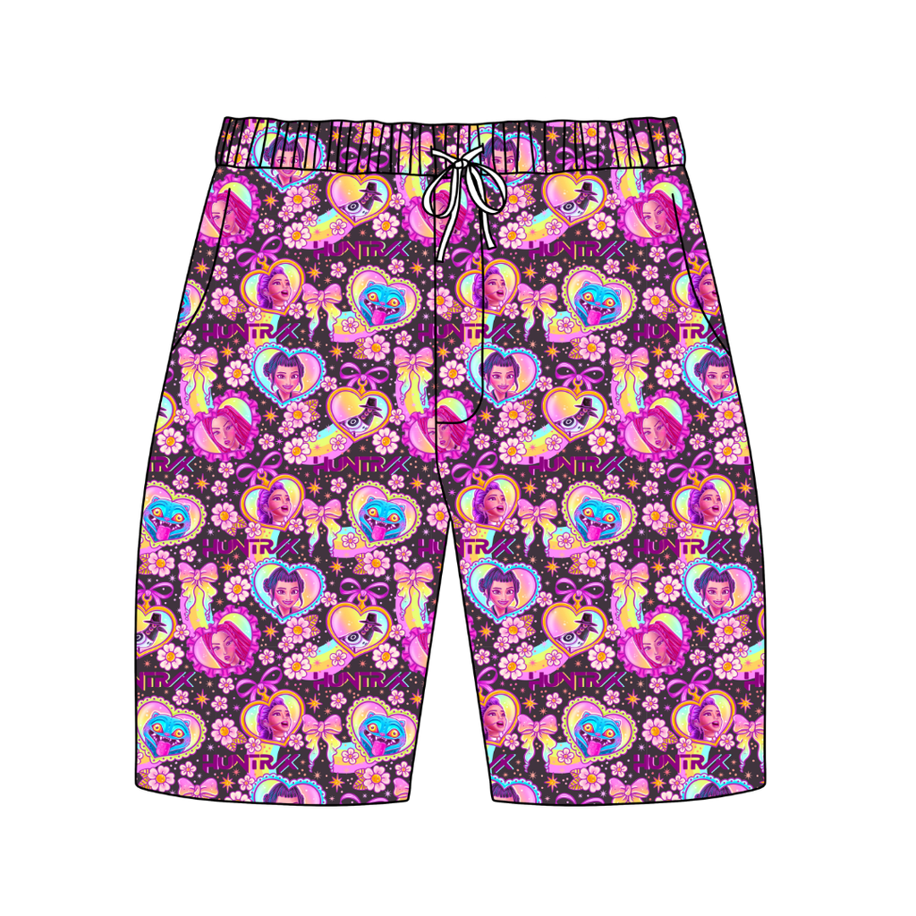 Soda Chill Extended Length Adult Pajama Bamboo Shorts - Pre Order