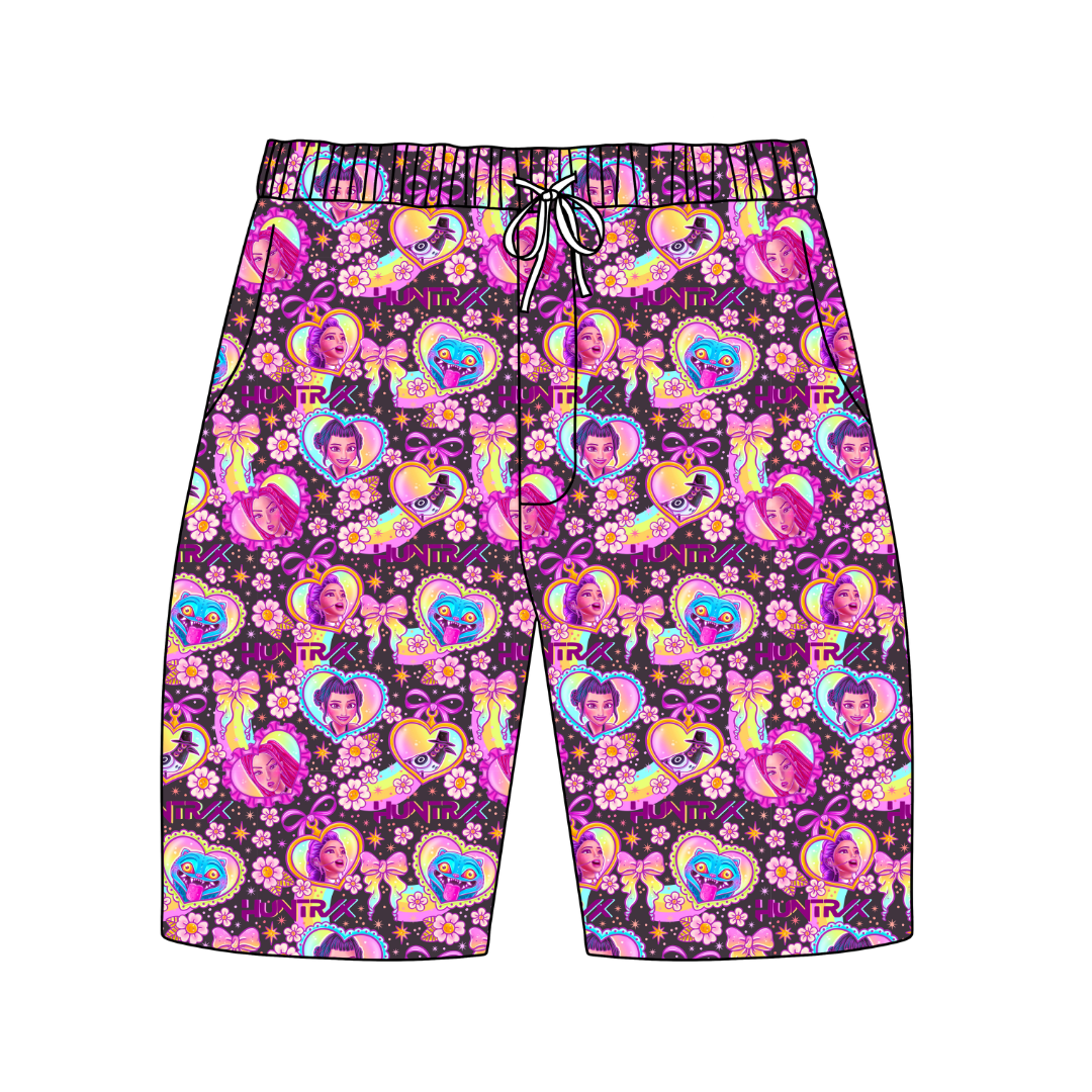 Soda Chill Extended Length Adult Pajama Bamboo Shorts - Pre Order