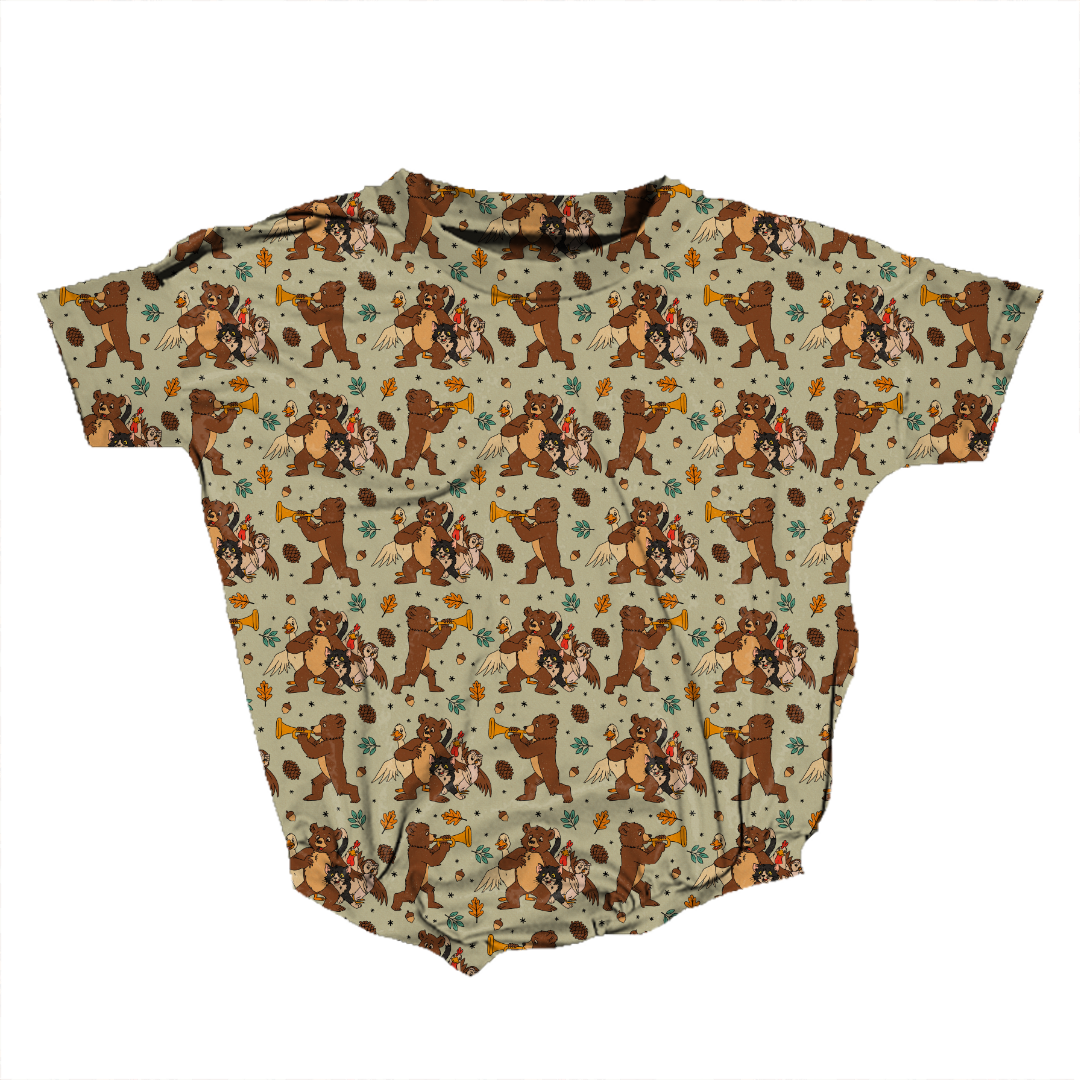 Woodland Melody Bubbly Short Sleeve Bubble Knit - PRE ORDER