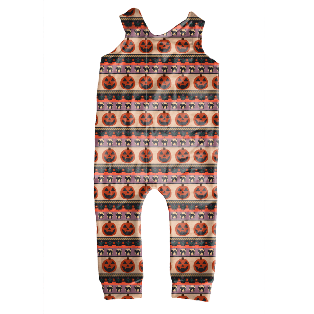 Pumpkin Parade - Oakley Overalls Knit - PRE ORDER