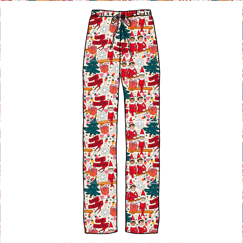 Milk & Mischief Cosmic Adult Relaxed Pants- Bamboo - Pre Order - Christmas Special