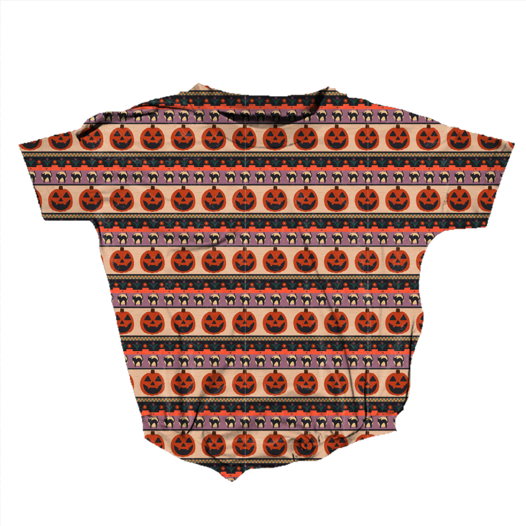 Pumpkin Parade Opal Short Sleeve Bubble Bamboo - PRE ORDER