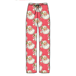 Jingle All the Way Cosmic Adult Relaxed Pants- Bamboo - Pre Order - Christmas Special