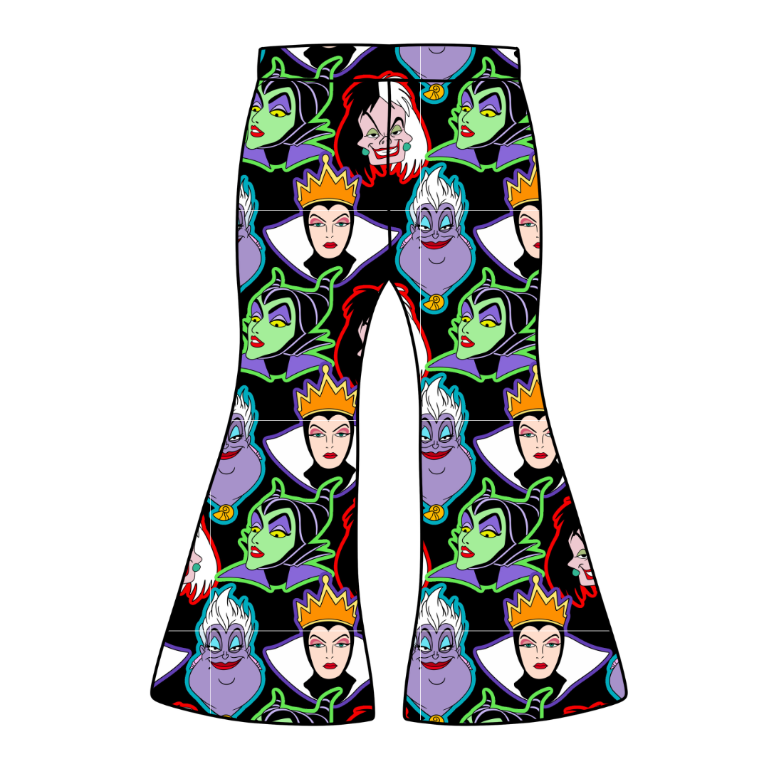 Wicked Vanity Mod Adult Flare Bamboo Pants - Pre Order