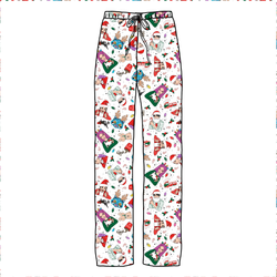 Holiday Harmony Cosmic Adult Relaxed Pants- Bamboo - Pre Order - Christmas Special