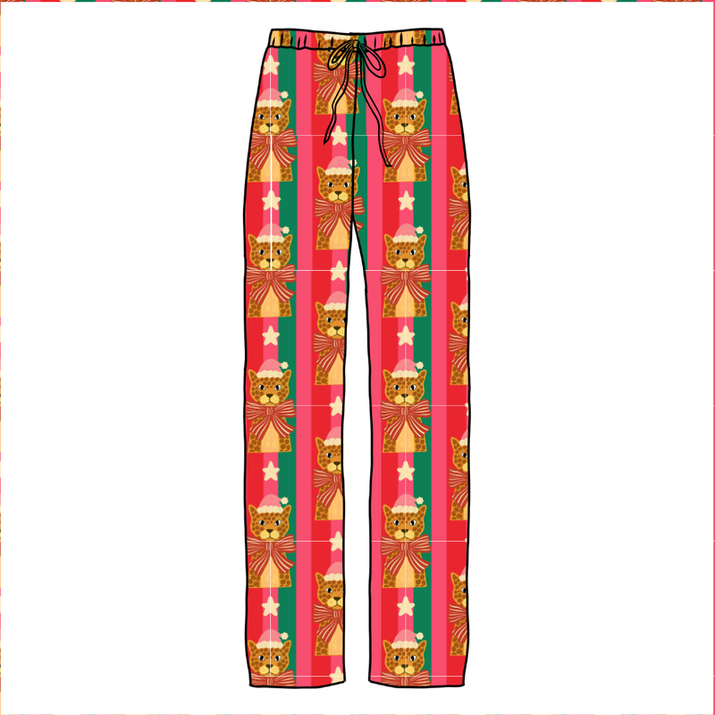 Festive & Fierce Cosmic Adult Relaxed Pants- Bamboo - Pre Order - Christmas Special