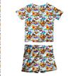 Sweet as Honey Fawn Short Sleeve Short Set Bamboo - PRE ORDER