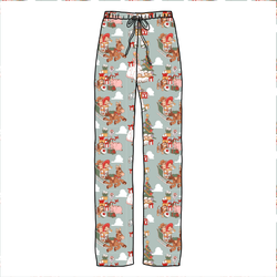 Christmas Toy Box Cosmic Adult Relaxed Pants- Bamboo - Pre Order - Christmas Special