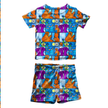 House of Blue Fawn Short Sleeve Short Set Bamboo - PRE ORDER