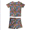 The Great Valley Fawn Short Sleeve Short Set Bamboo - PRE ORDER