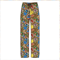 Merry Street Friends Cosmic Adult Relaxed Pants- Bamboo - Pre Order - Christmas Special
