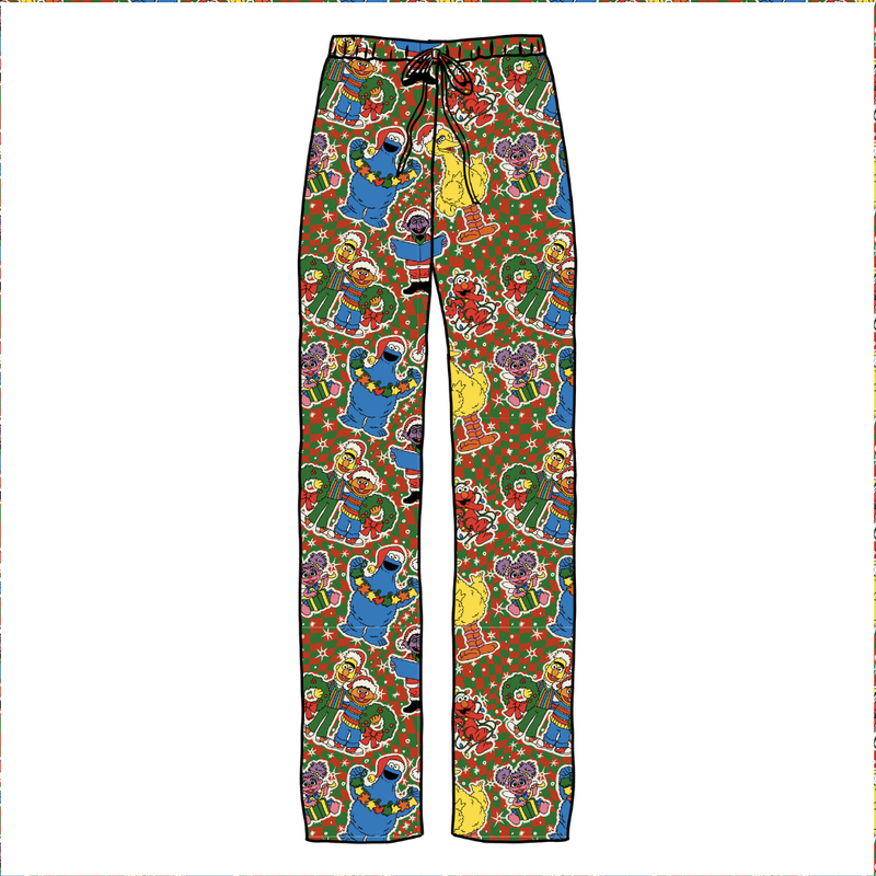Merry Street Friends Cosmic Adult Relaxed Pants- Bamboo - Pre Order - Christmas Special