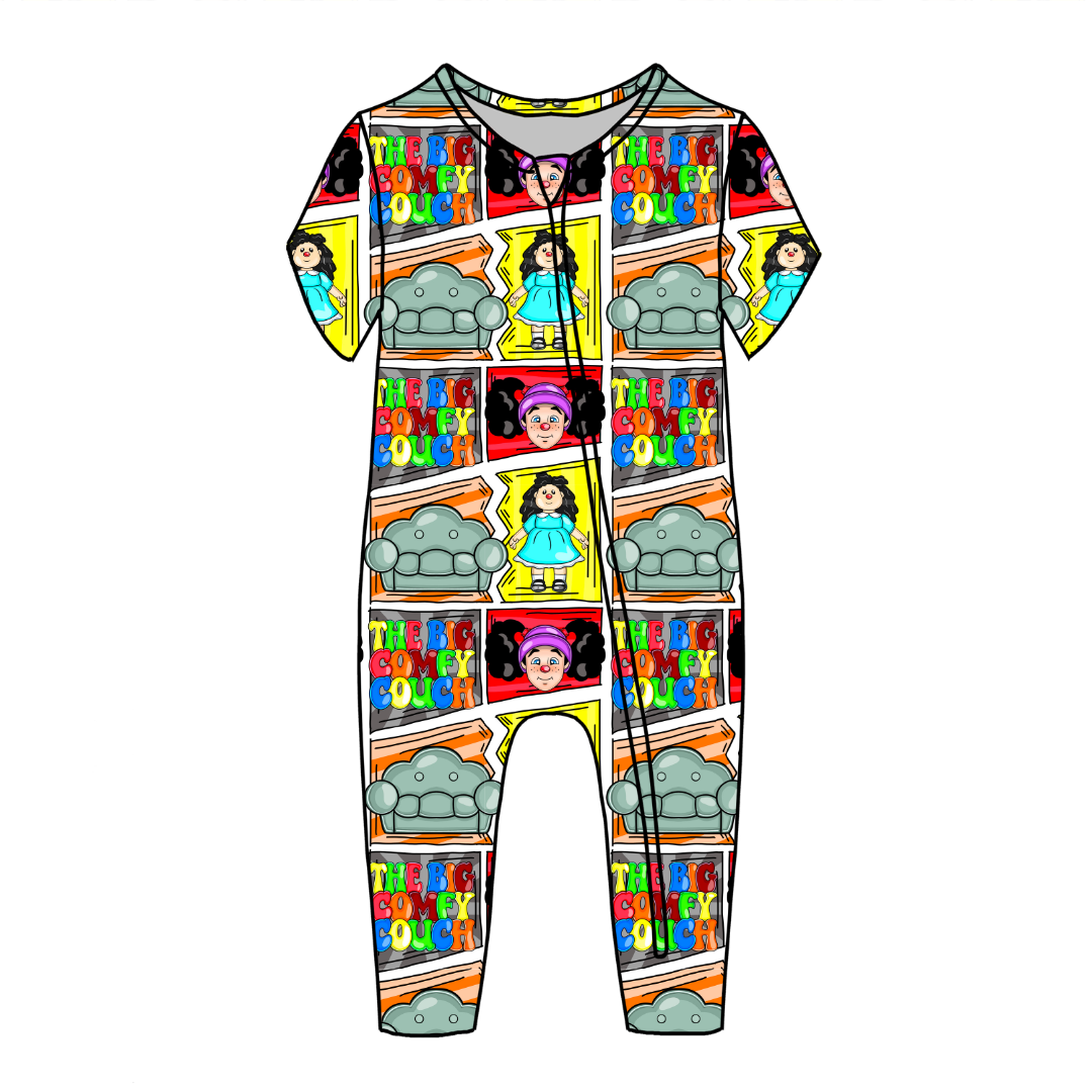 Couch Dandelion Short Sleeve Sleeper Bamboo - PRE ORDER