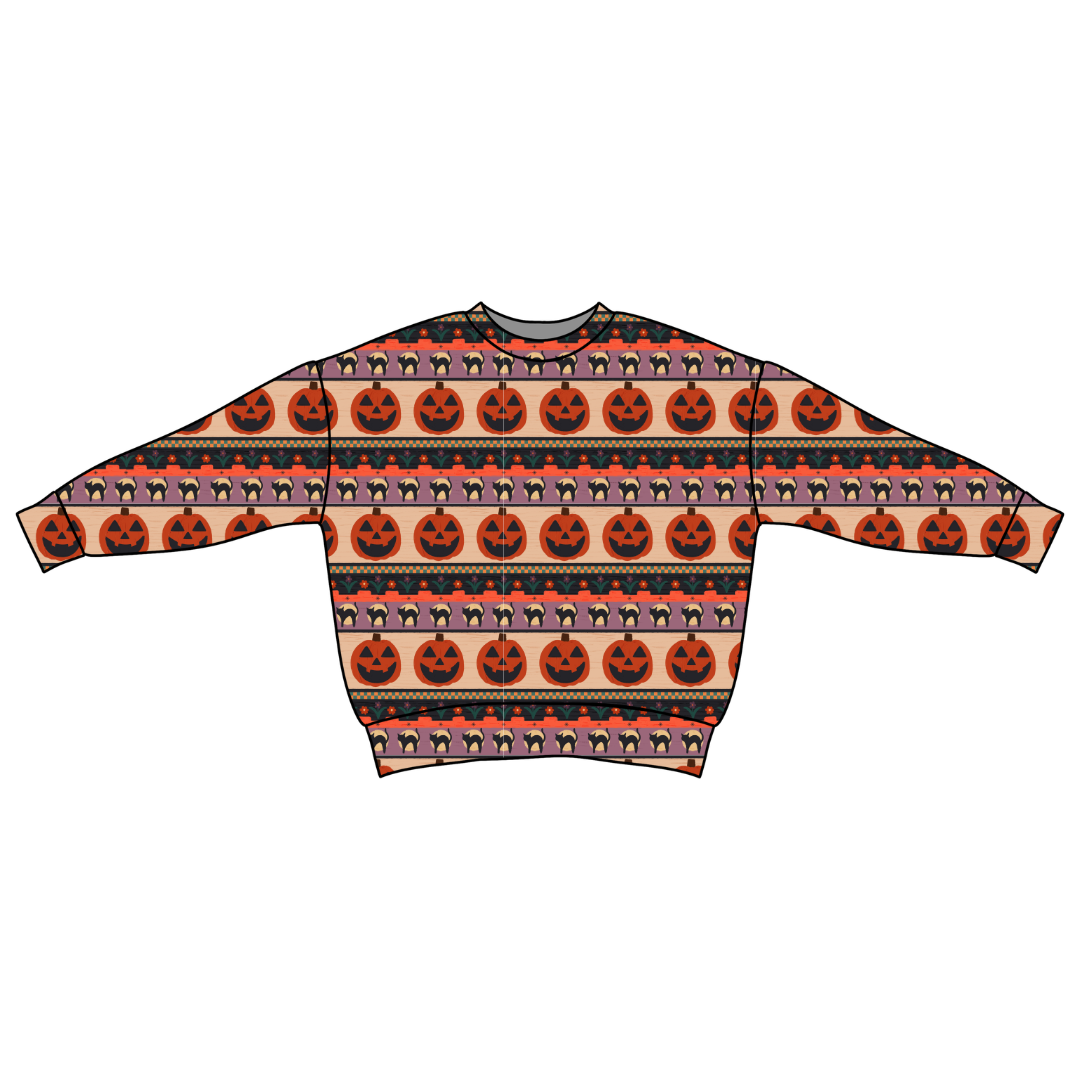 Pumpkin Parade Zayn Oversized Pullover - PRE ORDER
