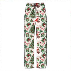 Evergreen Dreams Cosmic Adult Relaxed Pants- Bamboo - Pre Order - Christmas Special