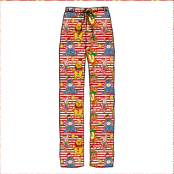 Hunny Acre Cookies Cosmic Adult Relaxed Pants- Bamboo - Pre Order - Christmas Special