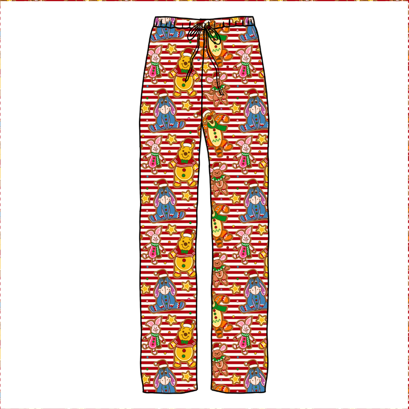 Hunny Acre Cookies Cosmic Adult Relaxed Pants- Bamboo - Pre Order - Christmas Special