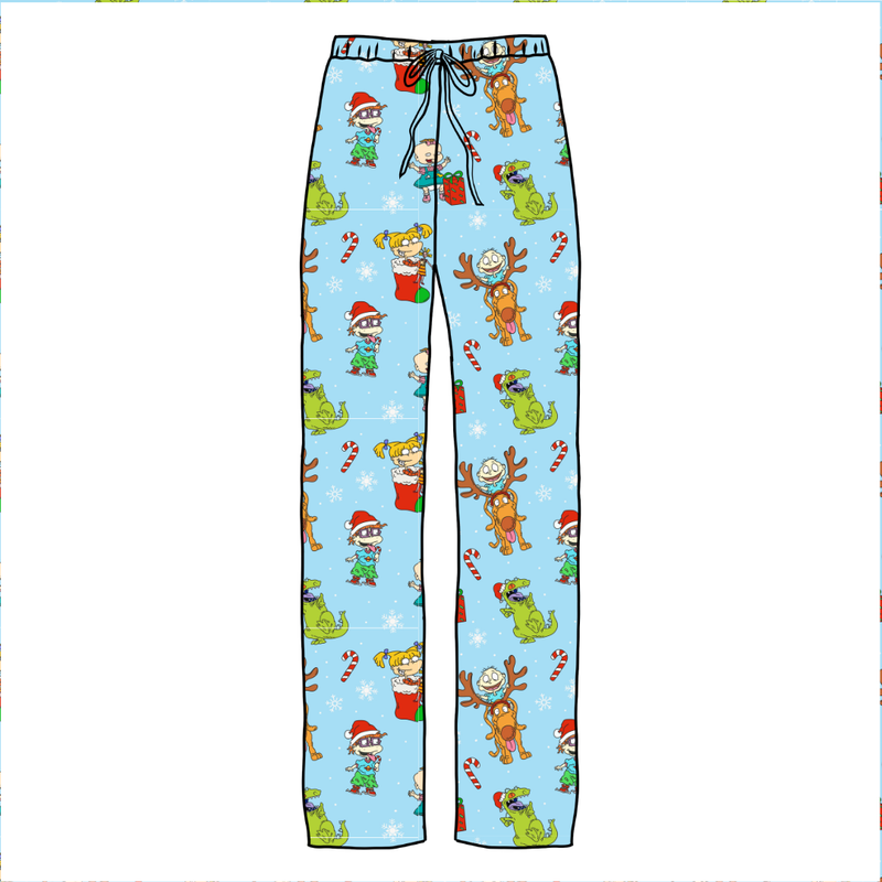Holiday Parade Cosmic Adult Relaxed Pants- Bamboo - Pre Order - Christmas Special