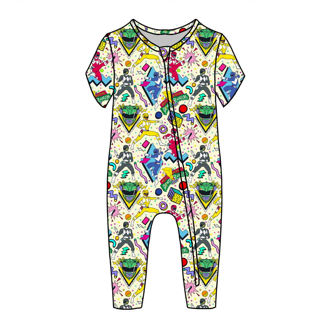Rangers Dandelion Short Sleeve Sleeper Bamboo - PRE ORDER