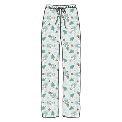 Christmas Kingdom Cosmic Adult Relaxed Pants- Bamboo - Pre Order - Christmas Special